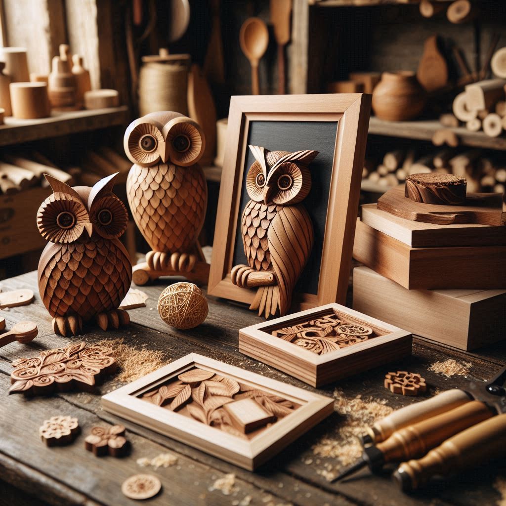محصولات چوبی دستساز